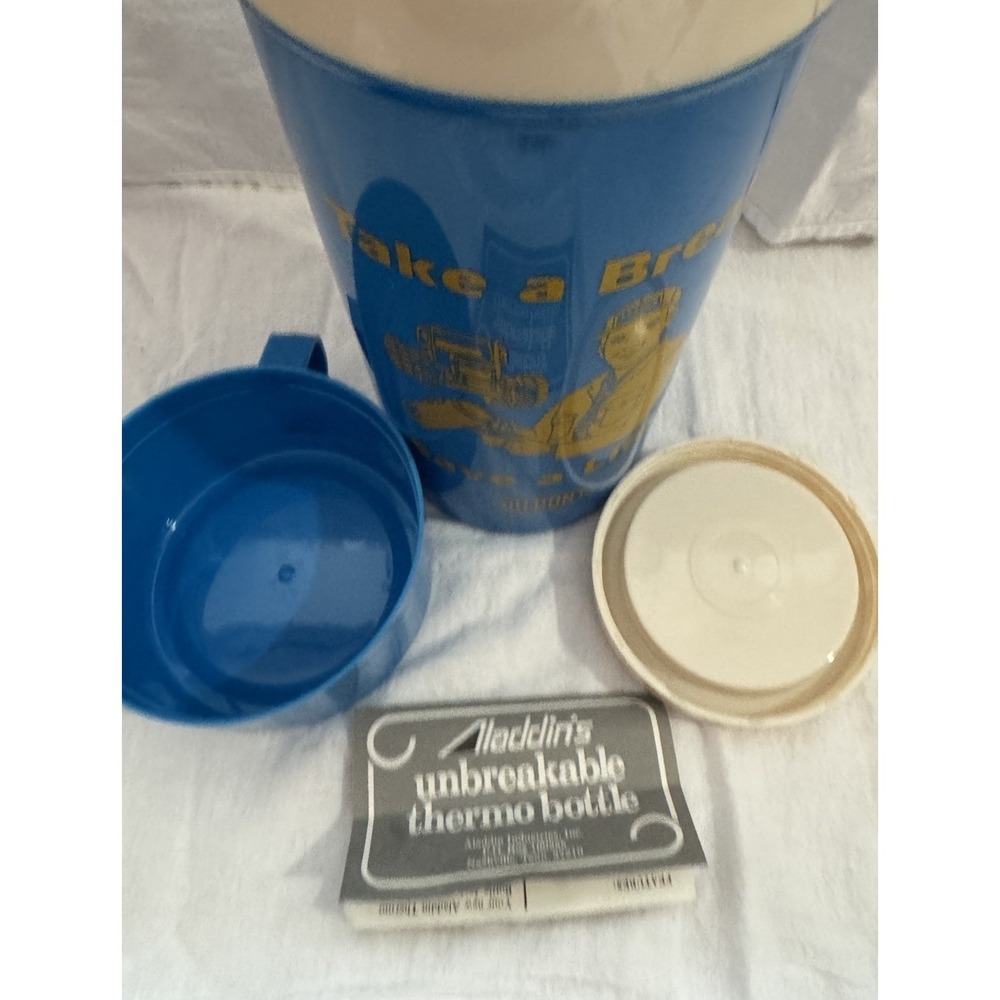 VTG DuPont Aladdin Thermos Coffee Jug Retro Advertising NOS - Picture 5 of 7